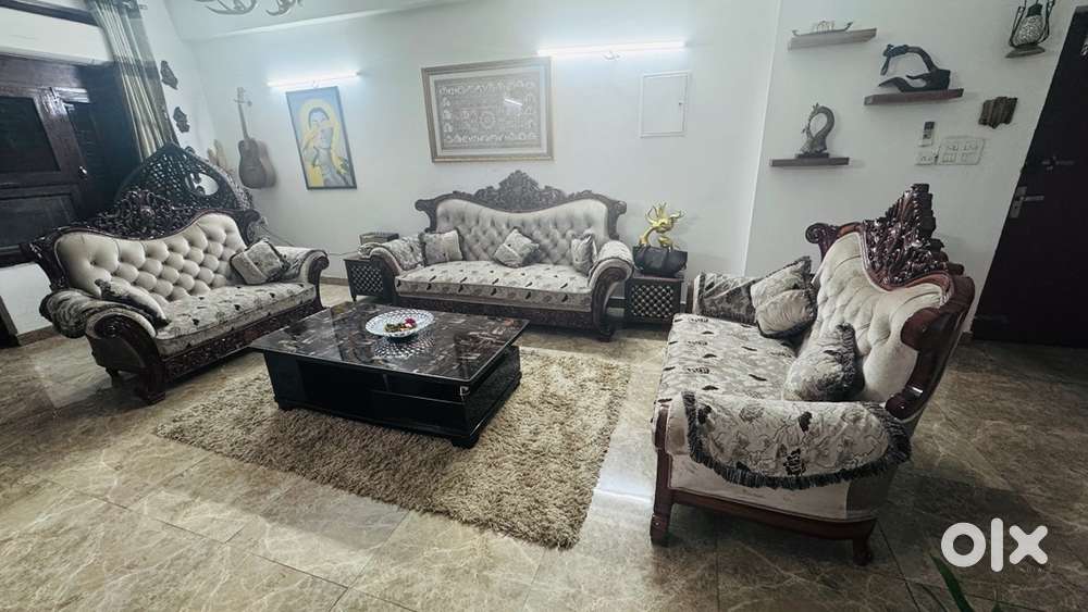 Absolutely New Condition 7-Seater Sofa Set with Centre Table