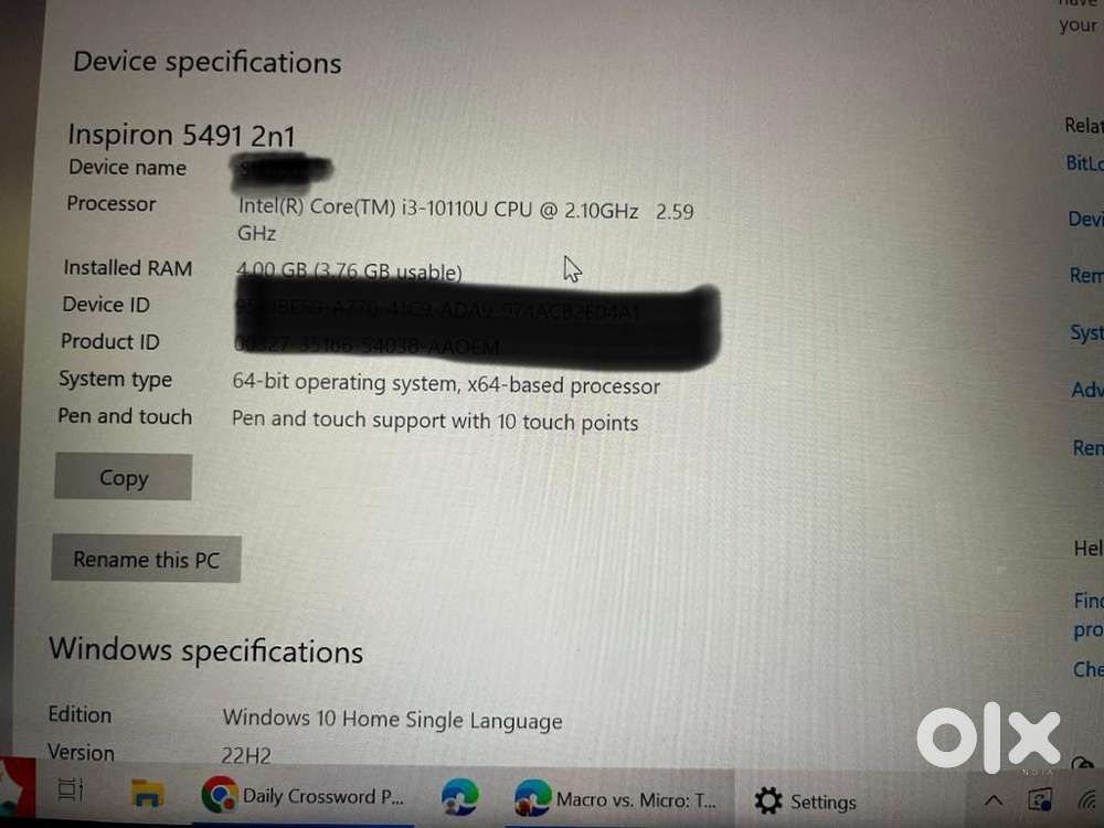 Dell touch screen laptop
