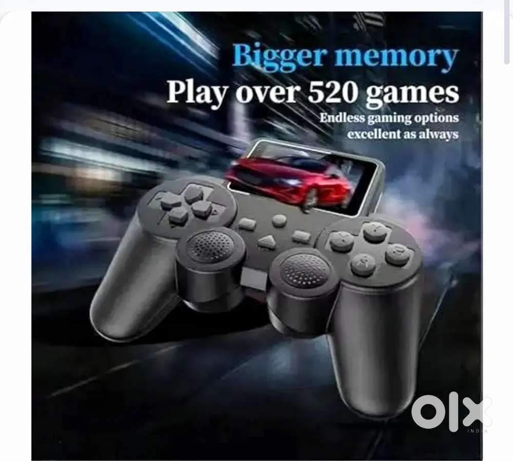 500+ Games Console  Play on TV + Built-in LED Screen COD available
