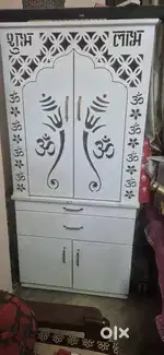 White Wodden Mandir