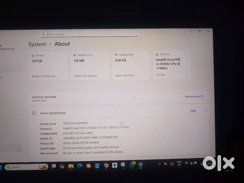 Dell latitude 5310
