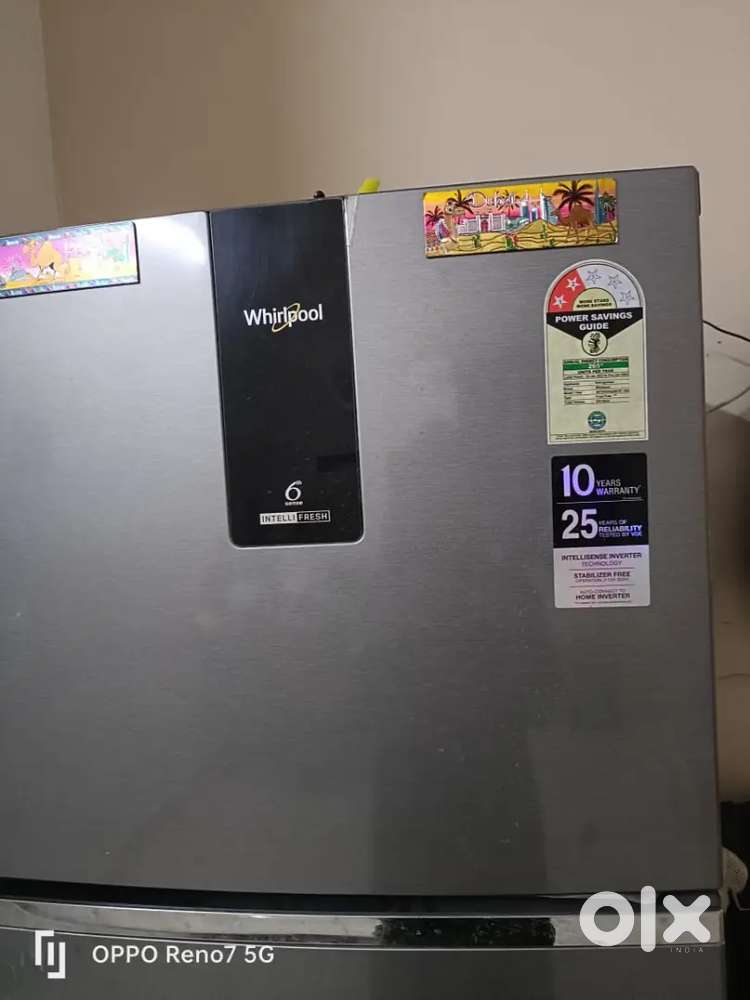 Whirlpool double door refrigerator