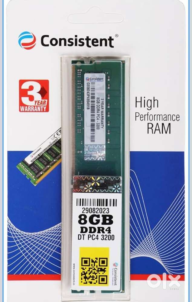 Consistent 8GB DDR4 RAM3200Mhz Desktop