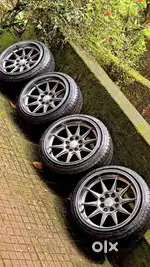 Selling Alloy Wheels + Tyres
