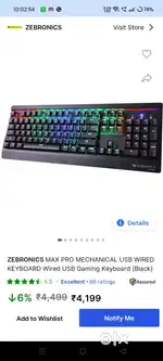 Zeb Max pro keyboard