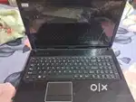 Lenovo laptop with charger and keyboard