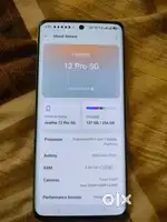Real me 12 pro 5g (8gb ram / 256 rom)