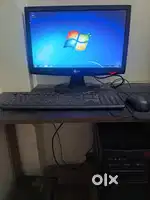 Good quality computer full set (monitor,cpu, keyboard,mouse)(branded)