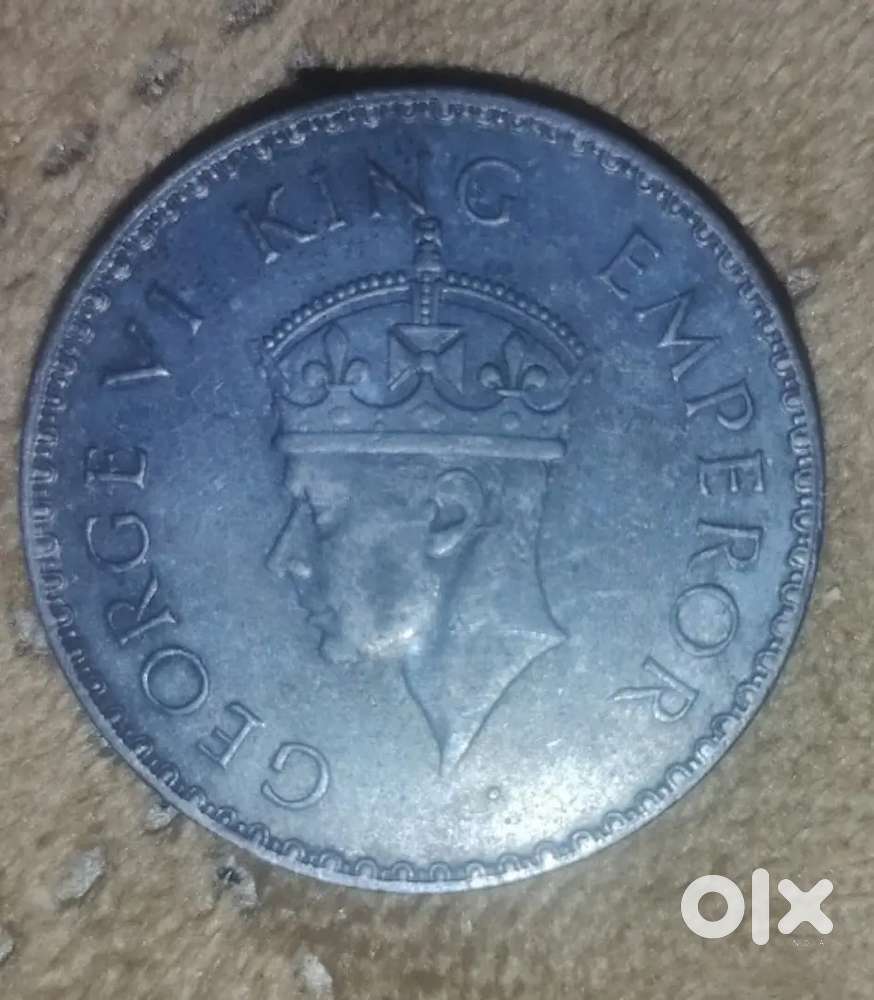 1940 George VI One Rupee (flexible price)
