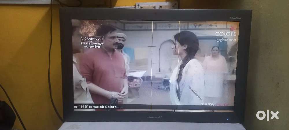 Lcd tv videocon 24 inch with DD free dish only  Rs 1500