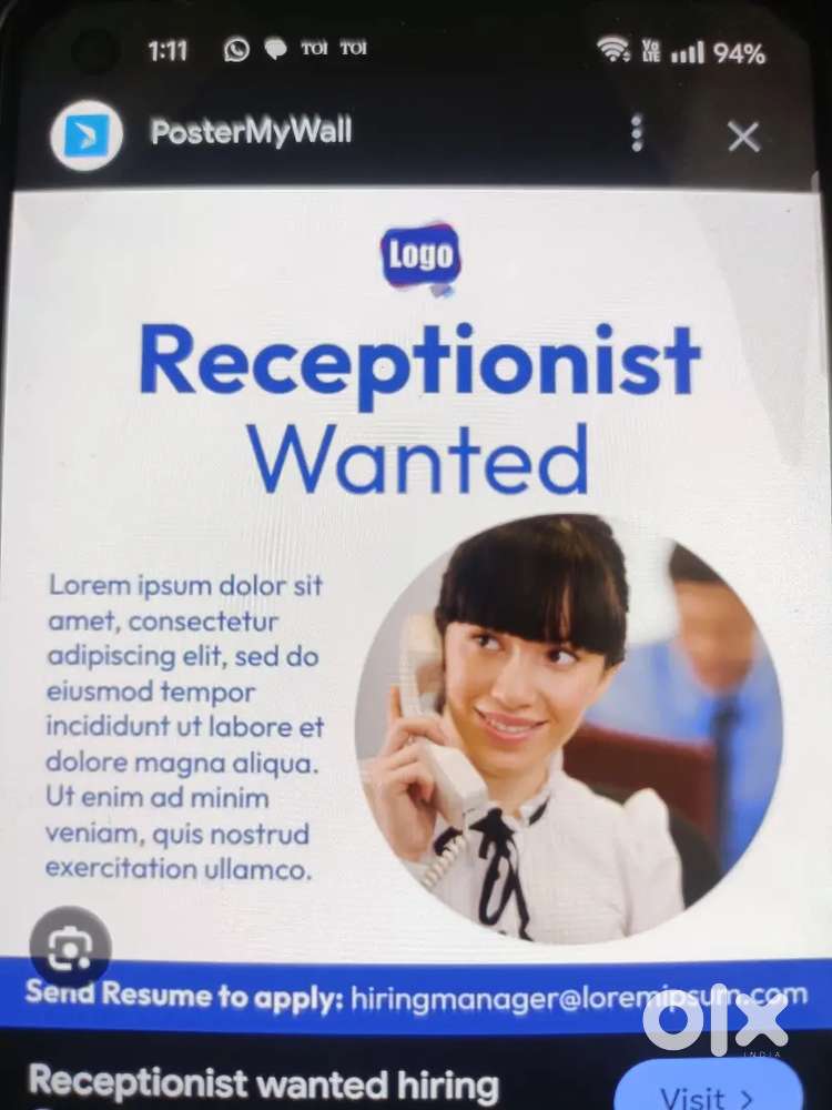 Receptionist