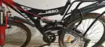 Hero DTB Bicycle with gears & suspension for sell.