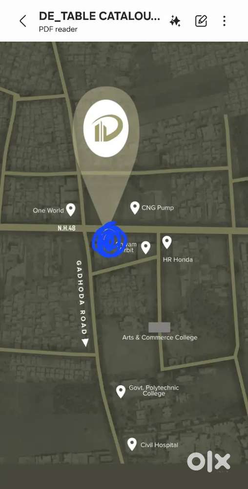 Total 5 nos of Shop all on highway side front 2nd floor