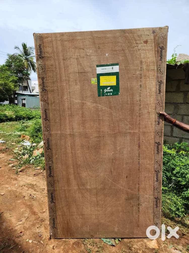 Flush door greenply made newone 8ft*5ft for sale