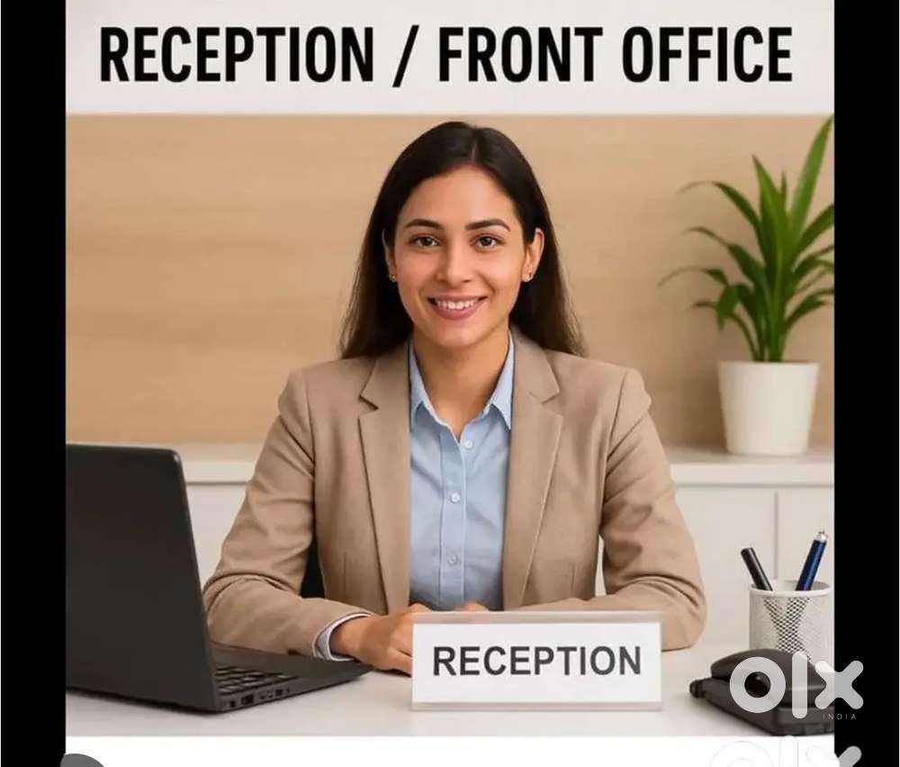 Reception jobs female staff required urgently joining in office 
Same