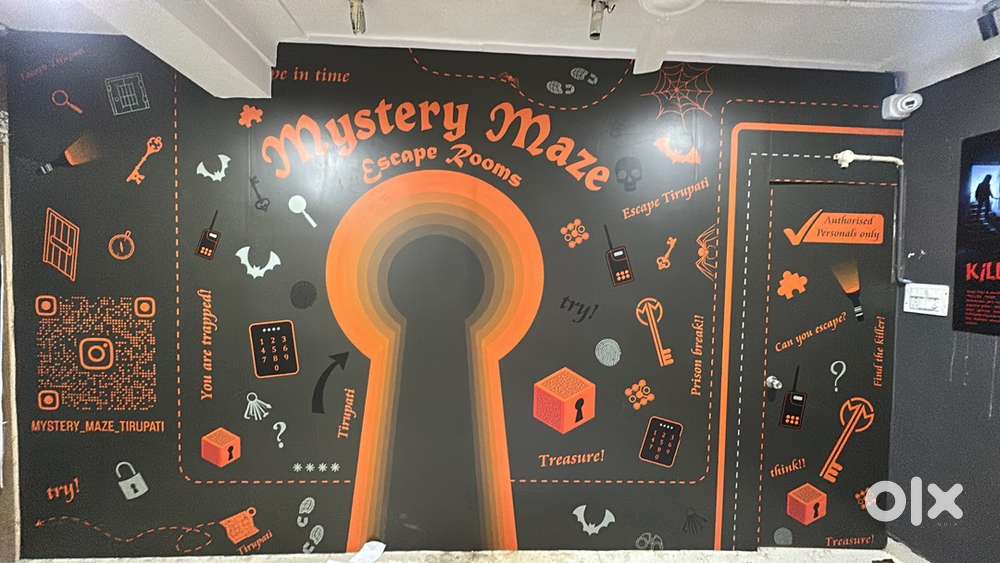 Receptionist cum game master. Preferably male candidates