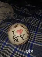 Baseball ball full leather hai original 3000rs
