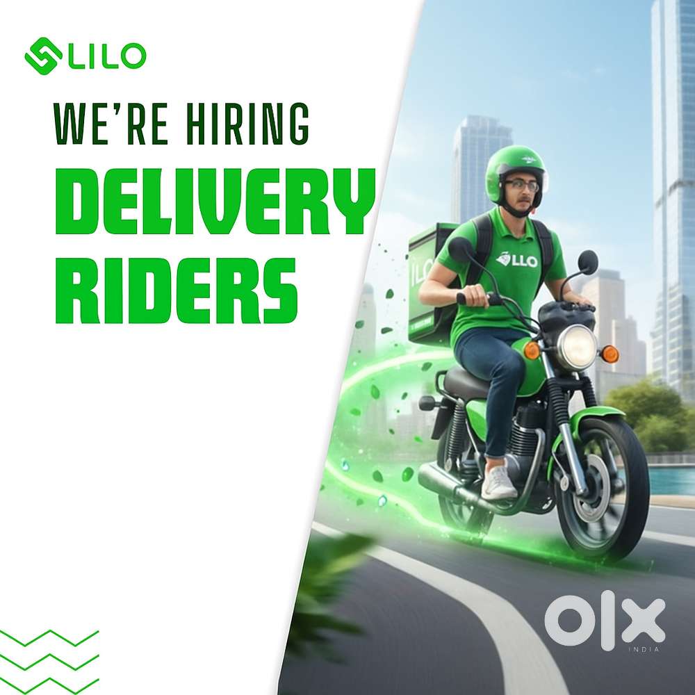LILO Delivery Job Delivery boy full/part time job - FIXED salary