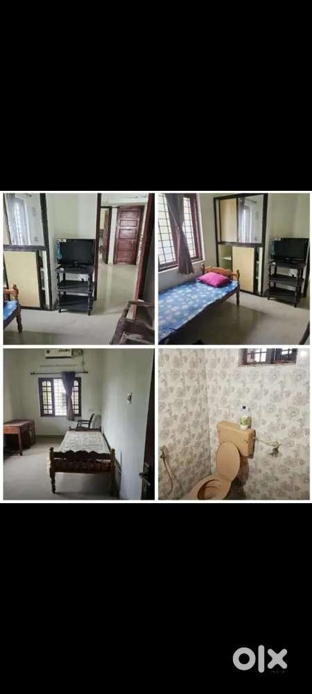 2 BHK PARTIALLY FURNISHED HOUSE FIRST FLOOR RENT EDAPPALLY VATTEKUNNAM