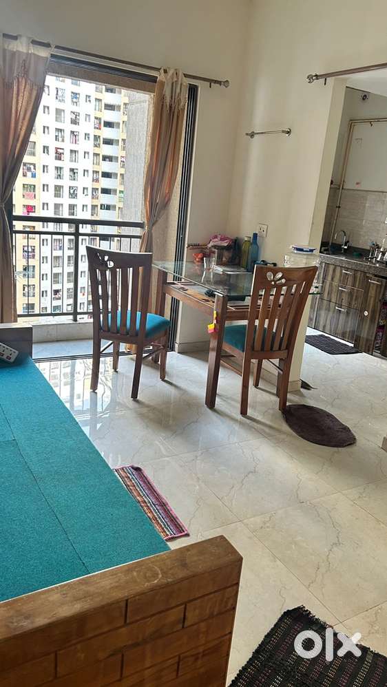 My flat is semi furnished with all daily needs