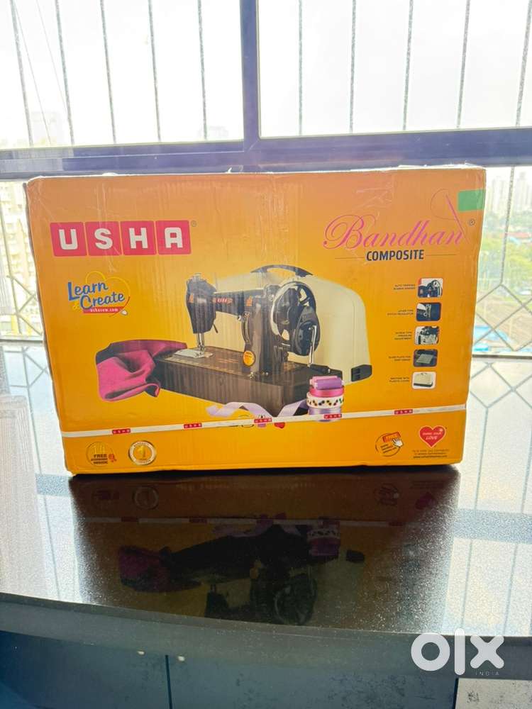 Usha Bandhan Sewing Machine – Like New, Used Only Once, With Box
