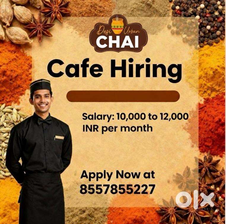 Opening for cafe