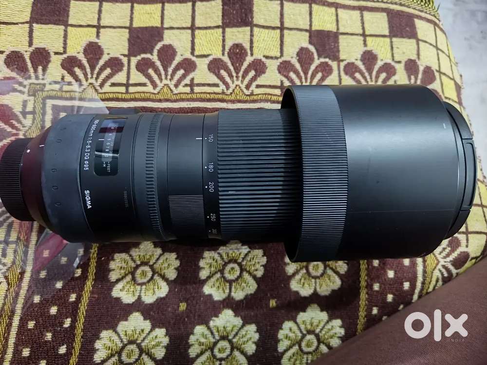 Canon EF to Fuji FX autofocus adaptor & Sigma Nikon f mt 150-600 lens