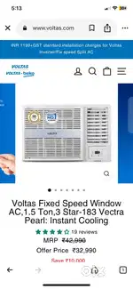 As Brand new AC(2 months used)