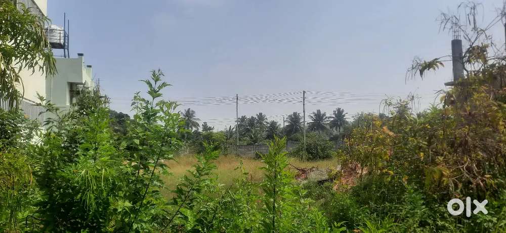 30×40 site for sale rate 45laks KRS road Pragathi Nagar near Infosys