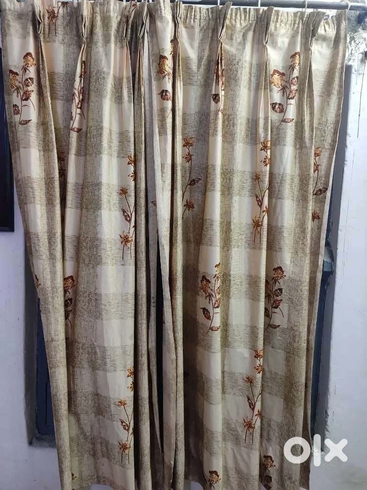 Silk curtains for home