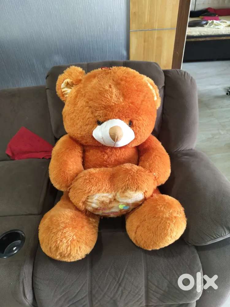 Teddy Bear - Orange - Big Size