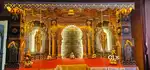 Ganpati decoration Ready made set south Indian theme with all light's