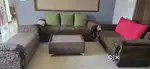 7 seater sofa with centre table