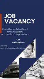 Tele Caller female - Full/ part time