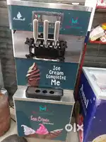 Softy ice cream machine