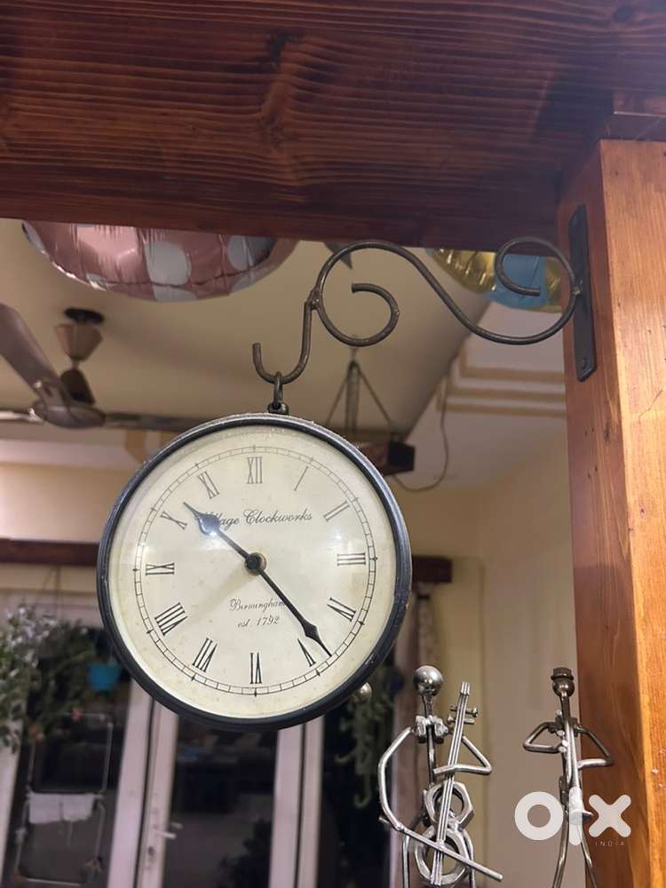 Vintage hanging clock