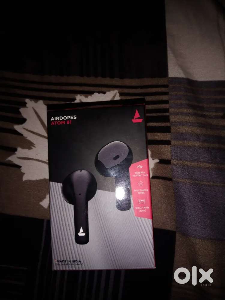 Boats airdopes Atom pro wireless Earbuds
