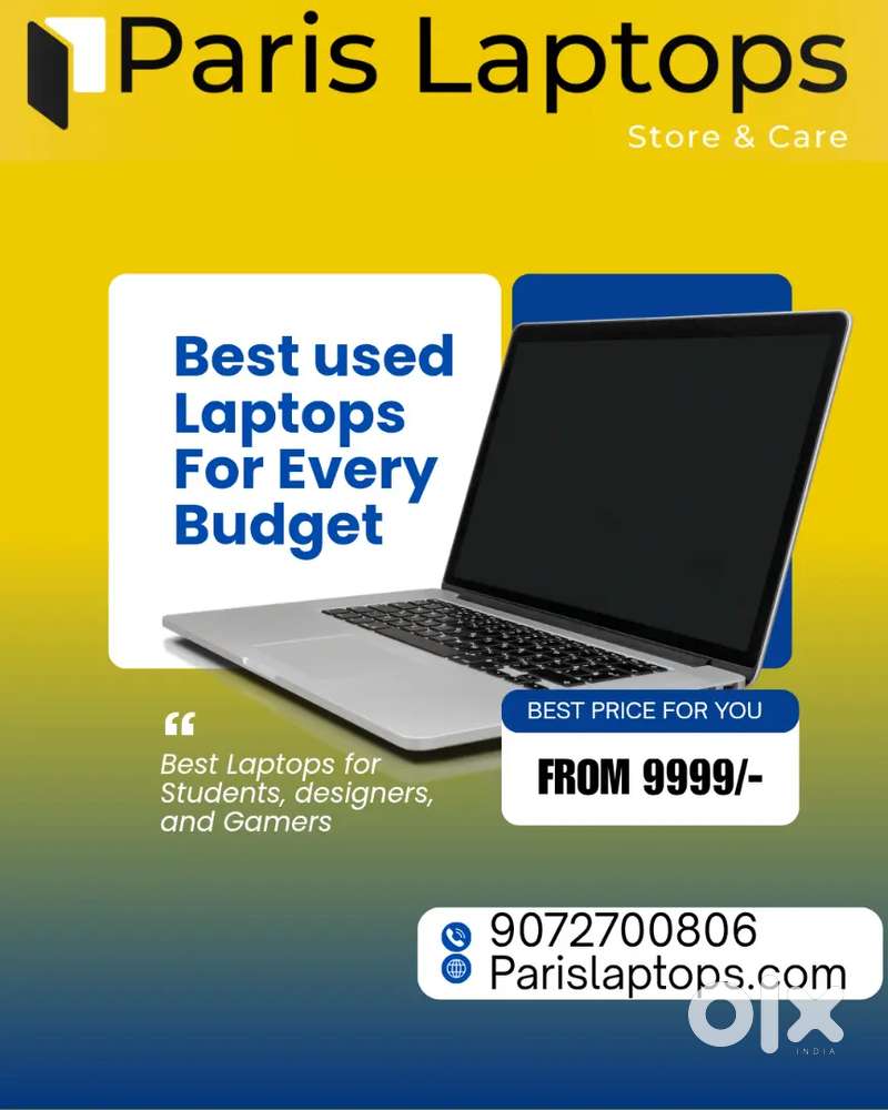 Used laptop at offer prices
