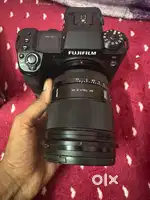 Fuji film xh2s with veltrox 75mm 1.2 and fujinon 18-120mm