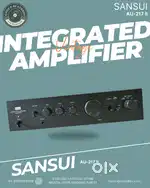 SANSUI  AU-217 II  INTEGRATED AMPLIFIER  CODE 9 AV STUDIO