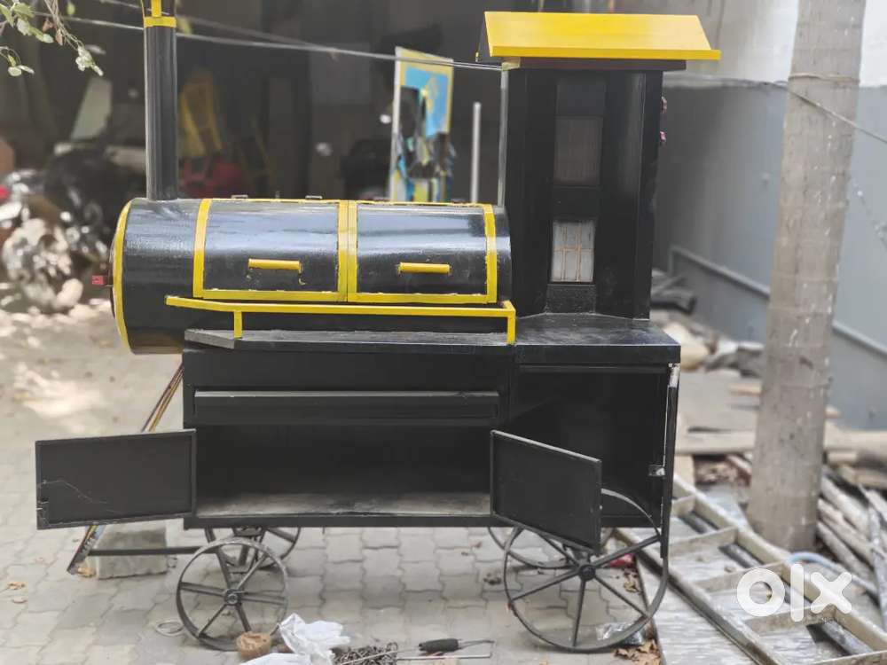 SHAWARMA BBQ MACHINE GAS TRAIN MODEL
