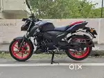 TVS APACHE RTR 160,4V,2022, SINGLE OWNER,PAY:12000,GET IT IN EMI