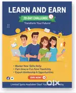 Learn & Earn 20-Day Challenge  Work Part-Time/Full-Time Limited seat