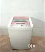 Fully automatic top load pink colour Washing machine