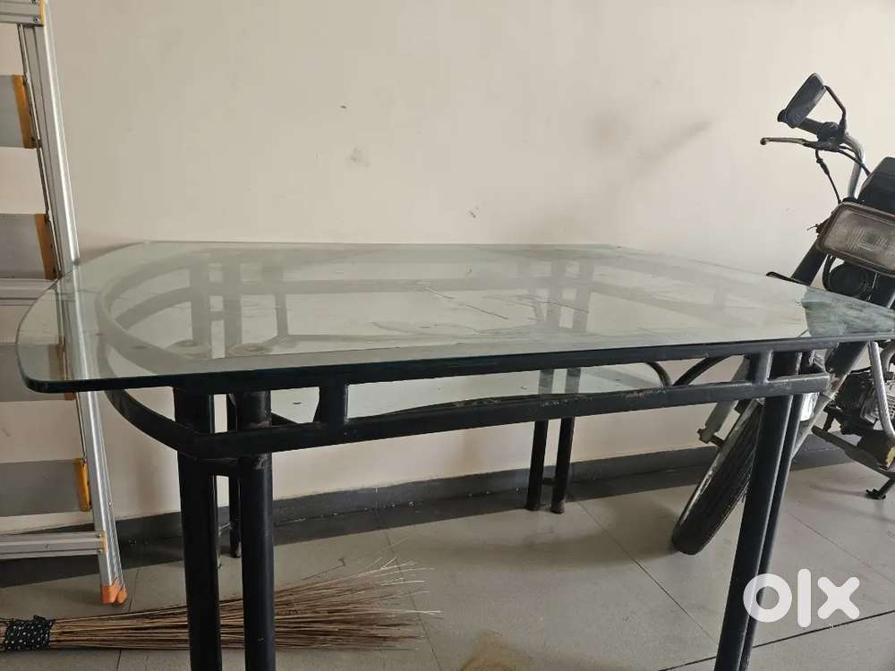 Glass Dining table
