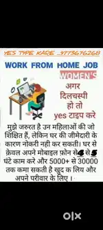 WFH part/full time Flexible work,Self earning.DM me fast