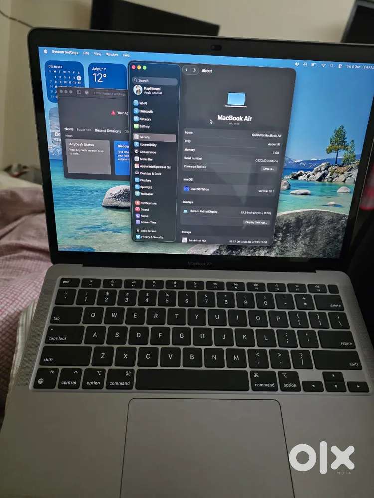 MacBook Air M1 8gb 256gb