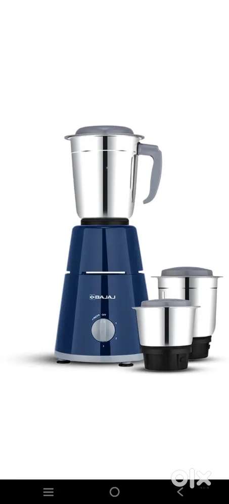 Bajaj GX1 500w mixer grinder new with invoice and warranty