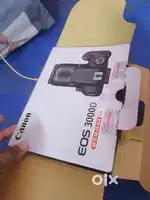 Canon 3000D DSLR With Lens