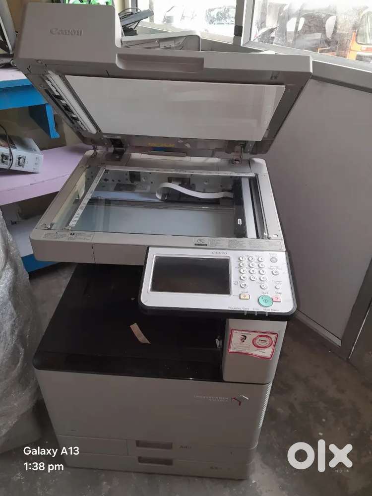 Cannon c3320 colour xerox machine new machine less used Rs 80000